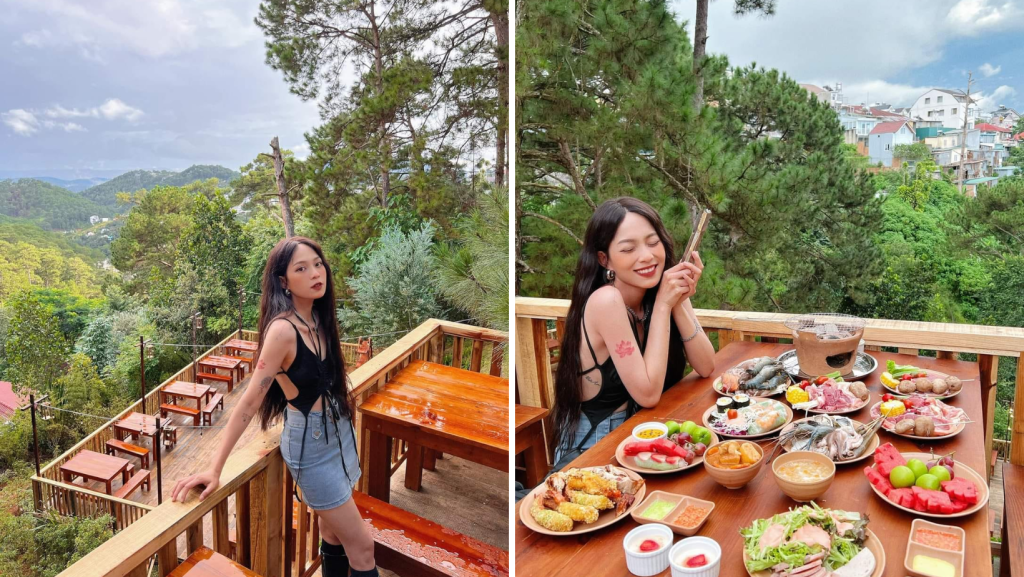Càn quét các món ngon tại nhà hàng buffet Đà Lạt giữa rừng thông cực chill - 20 Forest BBQ and More