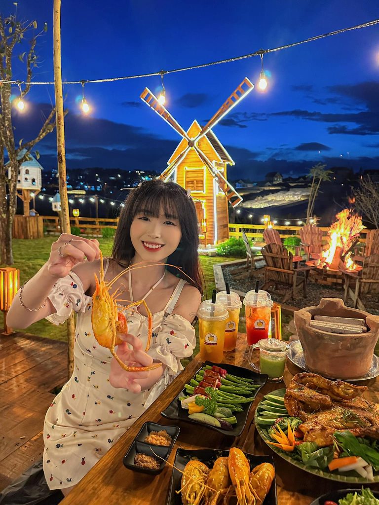 Tiệm nướng Ú Nu với một menu đa dạng