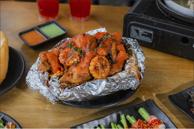 Gà nướng sốt tiêu xanh - Món gà phải thử khi đi Đà Lạt