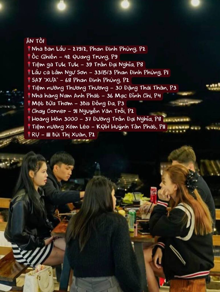 Danh sách quán ăn ngon Đà Lạt ngày 3 có bánh mì Ba Đời, cơm Dobary’s, Xưởng Trà Thủ Công và RỪ nướng