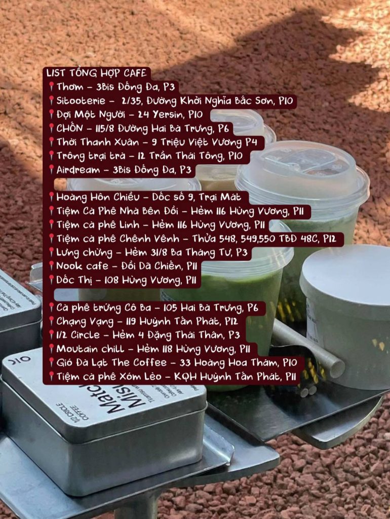 Quán ăn ngon Đà Lạt ngày 4 nổi bật với Lai Rai Quán, kem bơ Phụng, tiệm nướng Ú Nu và xôi Một Gói