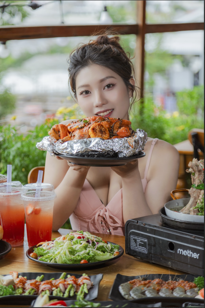 Gà nướng sốt tiêu xanh - Best seller Túk Túk