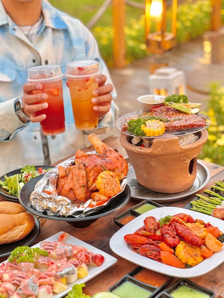 Menu đa dạng nhà Túk Túk