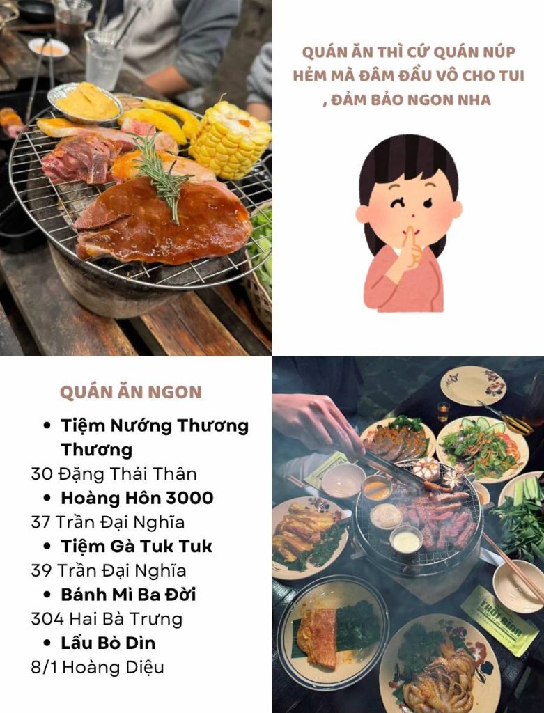 List các quán ăn ngon Đà Lạt cực chất lượng