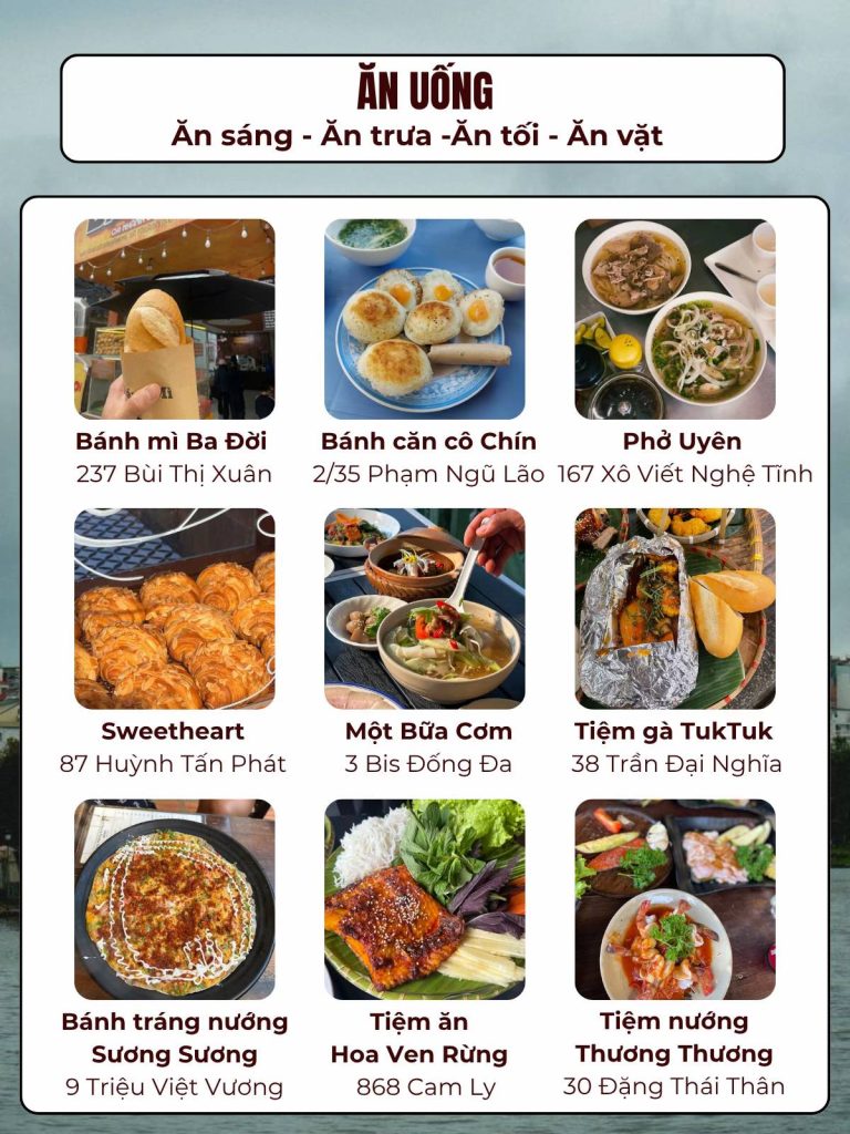 List các quán ăn ngon Đà Lạt phải thử