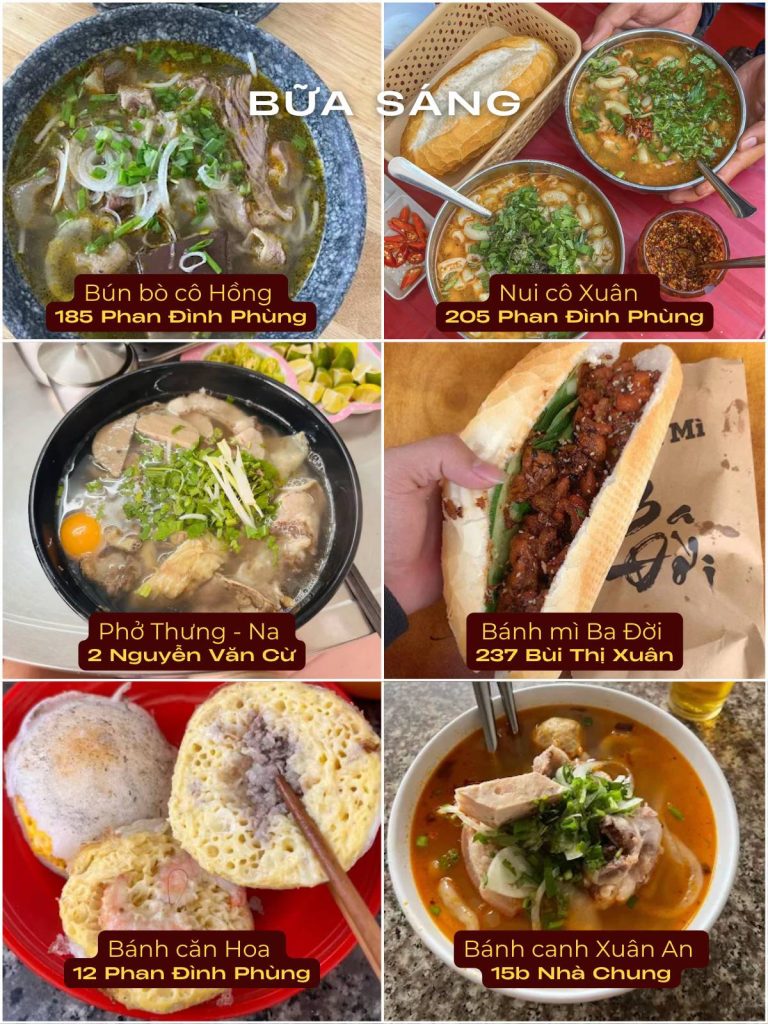 Đà Lạt ăn gì buổi sáng