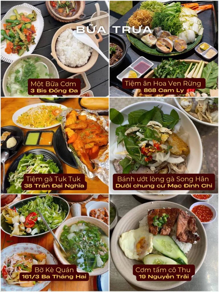 Đà Lạt ăn gì buổi trưa