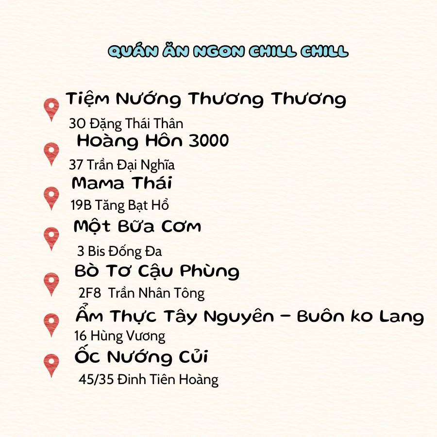 List các quán ăn ngon Đà Lạt phải thử