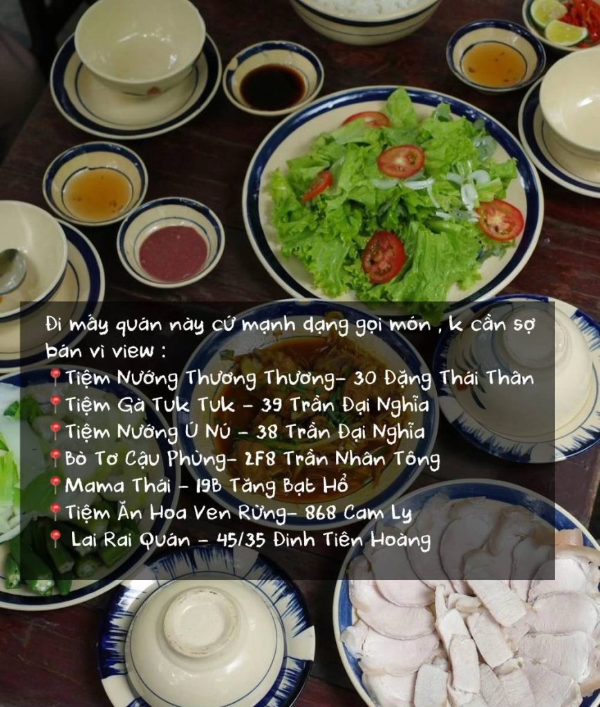 Quán ăn ngon Đà Lạt “chất lượng thật sự