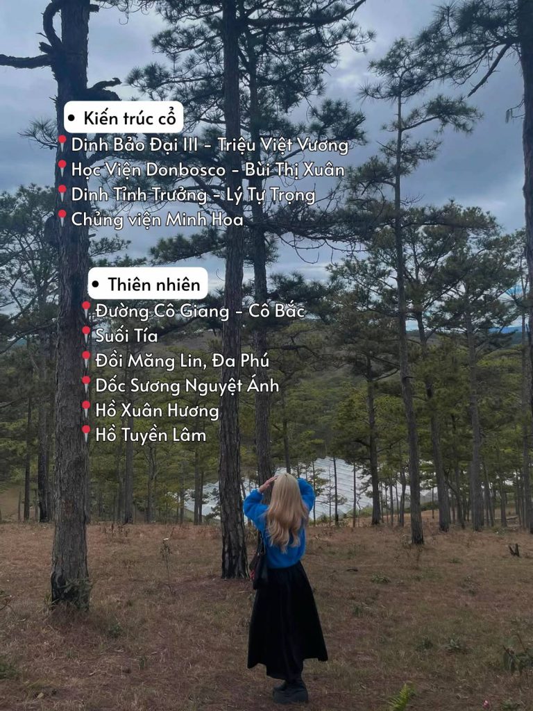 Các địa điểm check in kiến trúc cổ, thiên nhiên